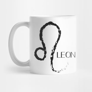 Leo zodiac sign Mug